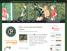 Tablet Screenshot of club-raffelberg.com